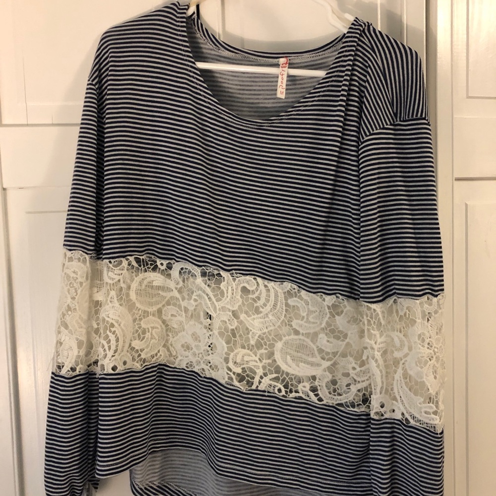 Casual Long Sleeve Top — vintage